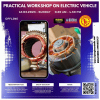 Practical Workshop on Electric Vehicle 2023 Workshop Poster